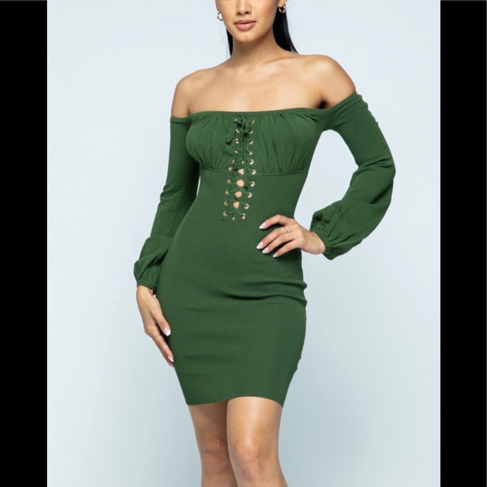 ‼️LAST ONE‼️🌹Off The Shoulder Dress🌹